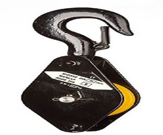 Durable 5T Wire Rope Snatch Blocks For Mine ,Factory ECT