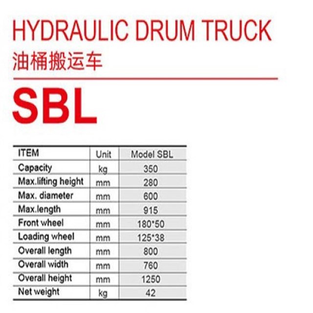 Hydraulic Drum Truck