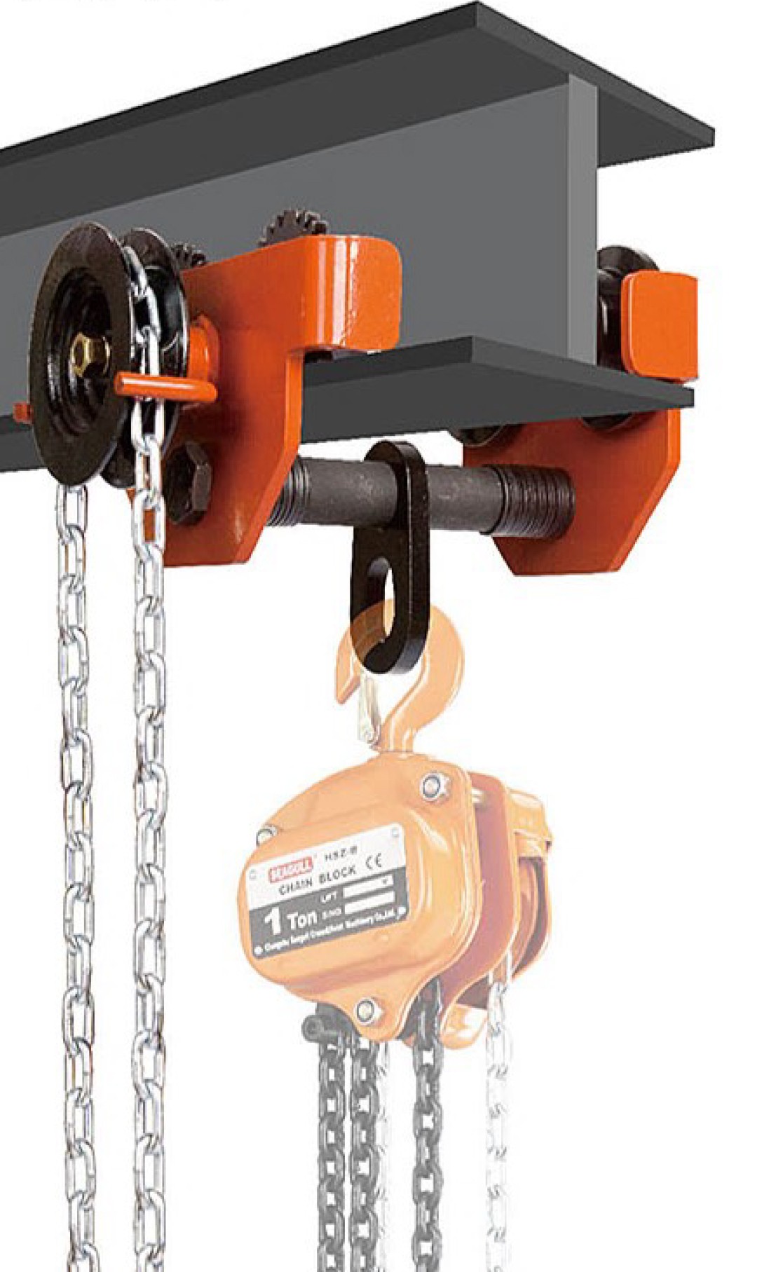 TG Type Durable Sheave Block Pulley , Wire Rope Pulley 0.5 -30 T