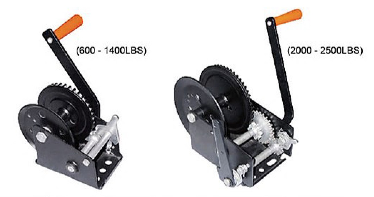 Heavy Duty Manual Hand Winch , Lifting Equipment Popular Sale